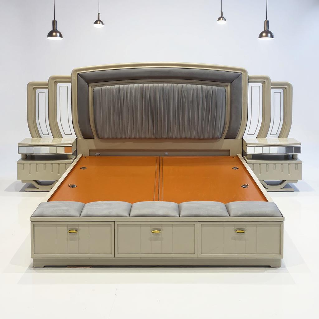 Classic Wooden Bed